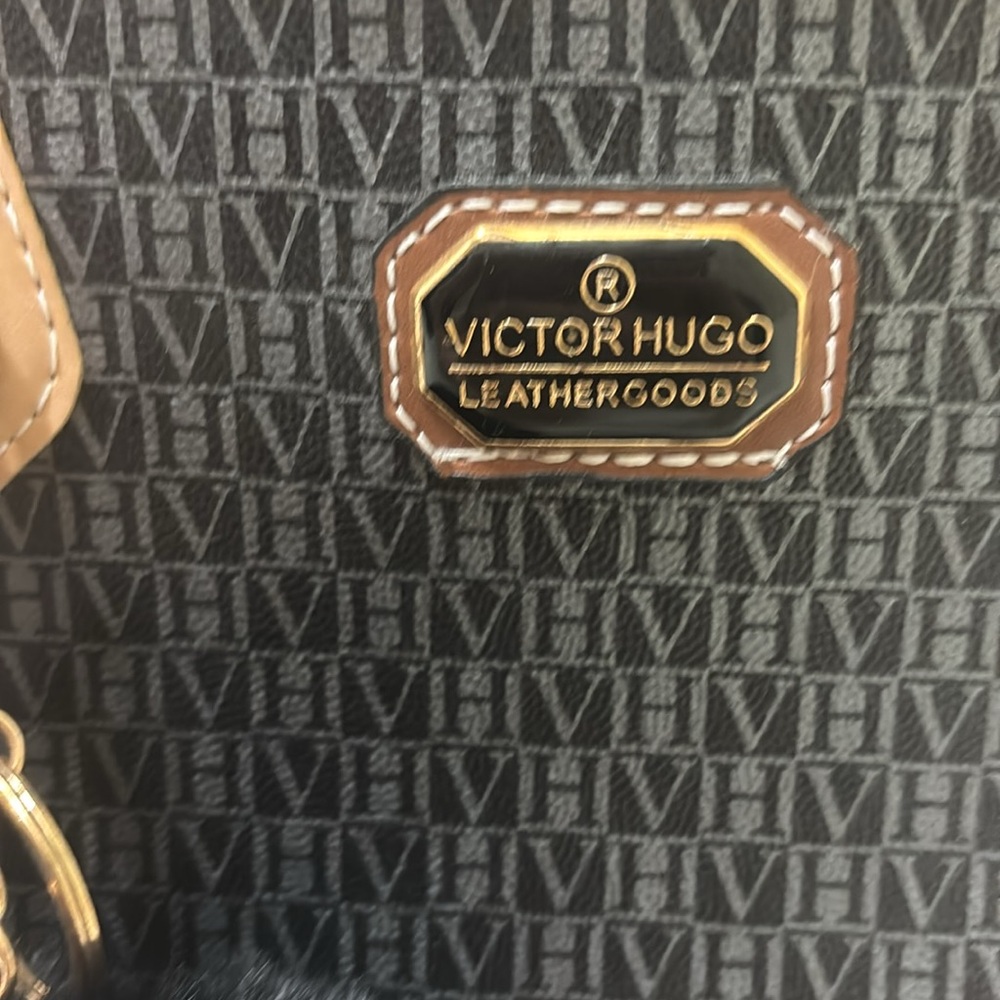 NEW black and tan purse - Picture 2 of 7